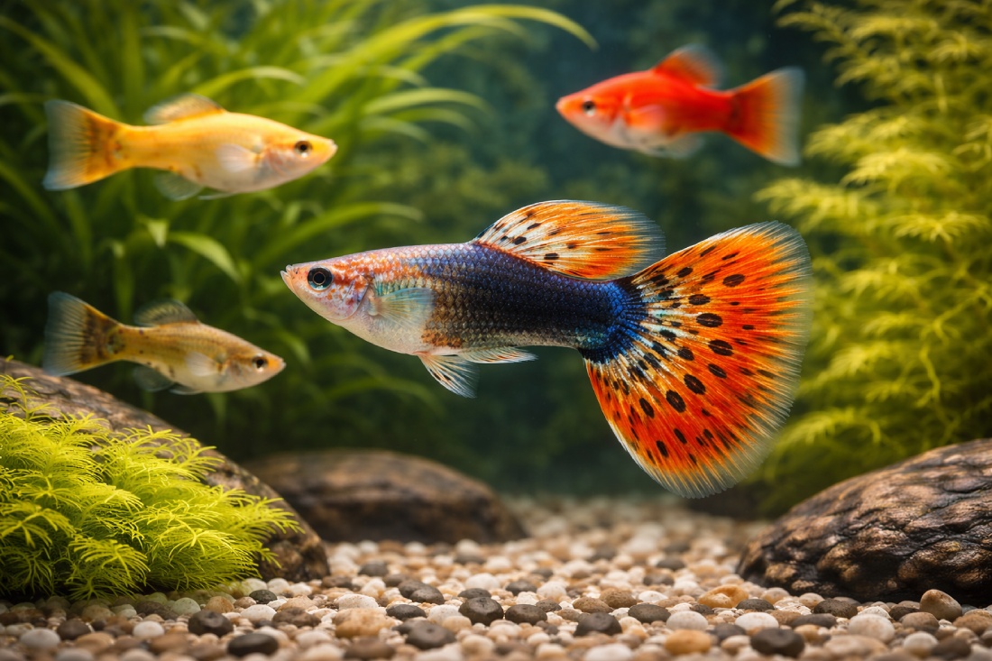 Гуппи: аквариумная рыбка