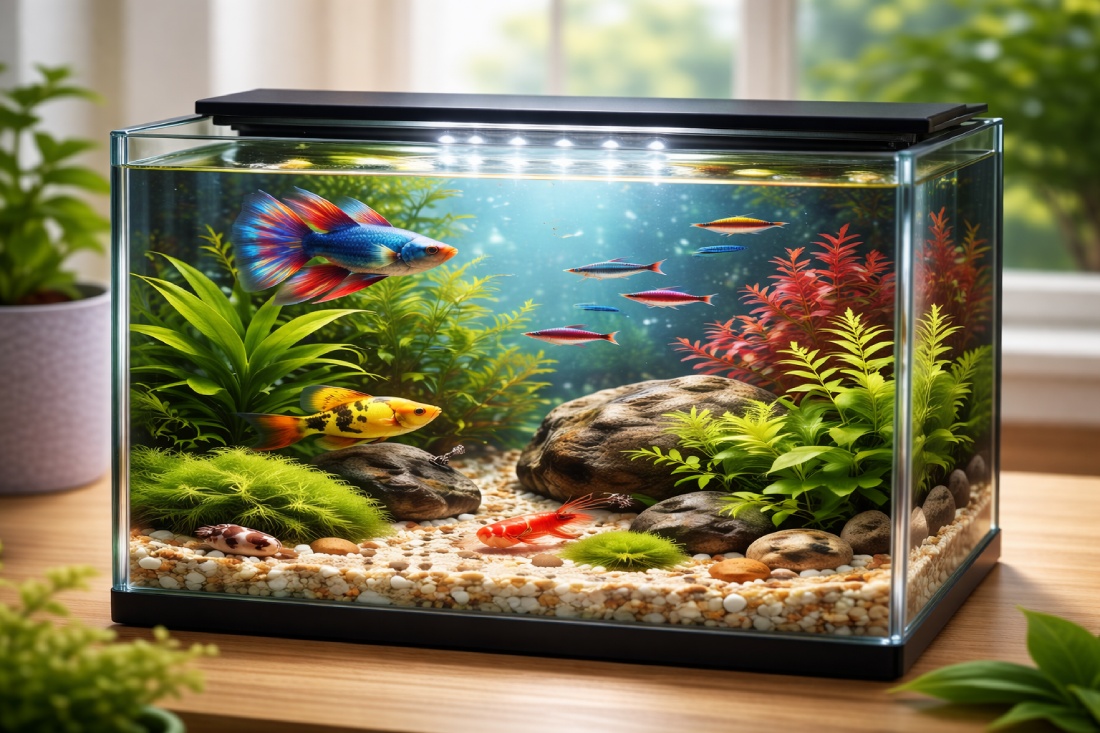 Аквариумные рыбки для маленького аквариума