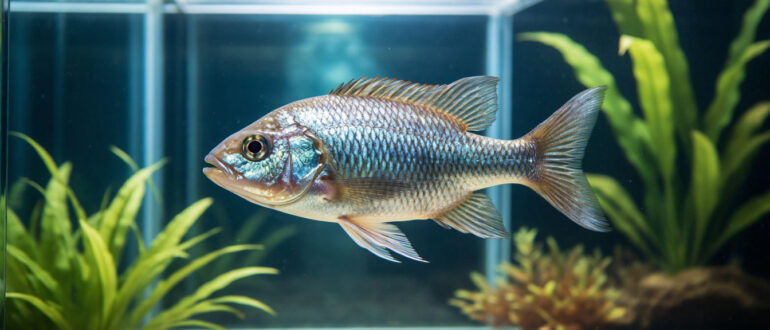 Амека глянцевая: аквариумная рыбка