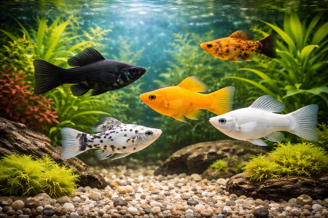 Моллинезия: аквариумная рыбка