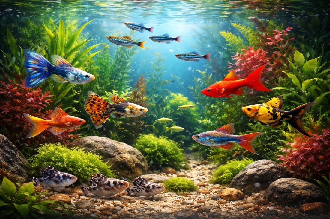 Неприхотливые аквариумные рыбки