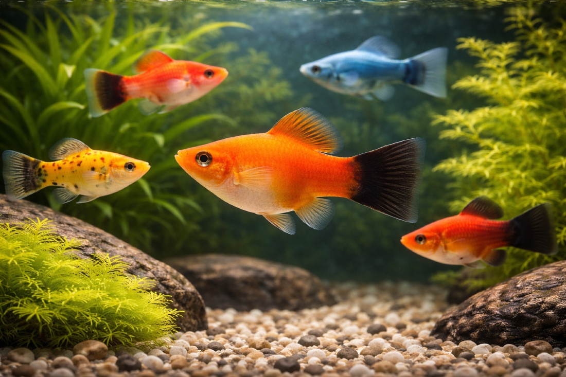 Пецилия: аквариумная рыбка