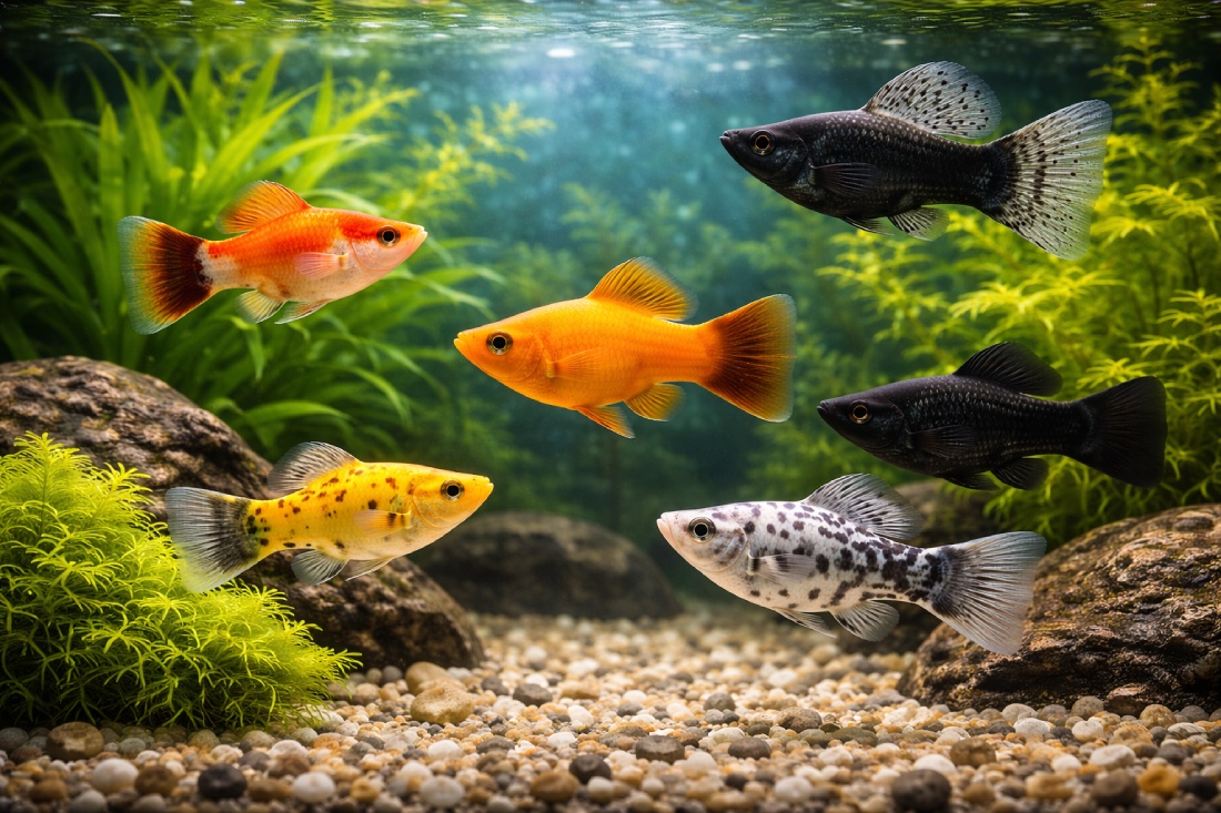 Пецилия и моллинезия