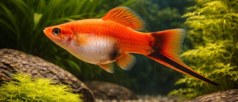 Рыба меченосец беременна